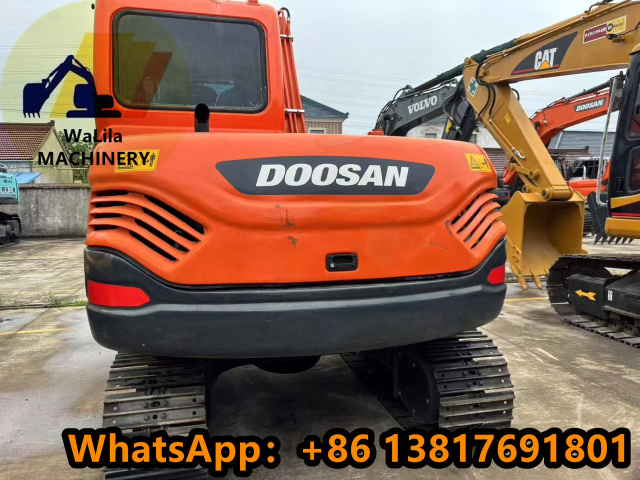 DOOSAN DX75-9 - Mini excavator: picture 2 DOOSAN DX75-9 - Mini excavator: picture 2