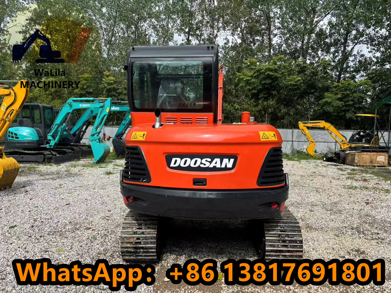Doosan DX 60 - Mini excavator: picture 3 Doosan DX 60 - Mini excavator: picture 3