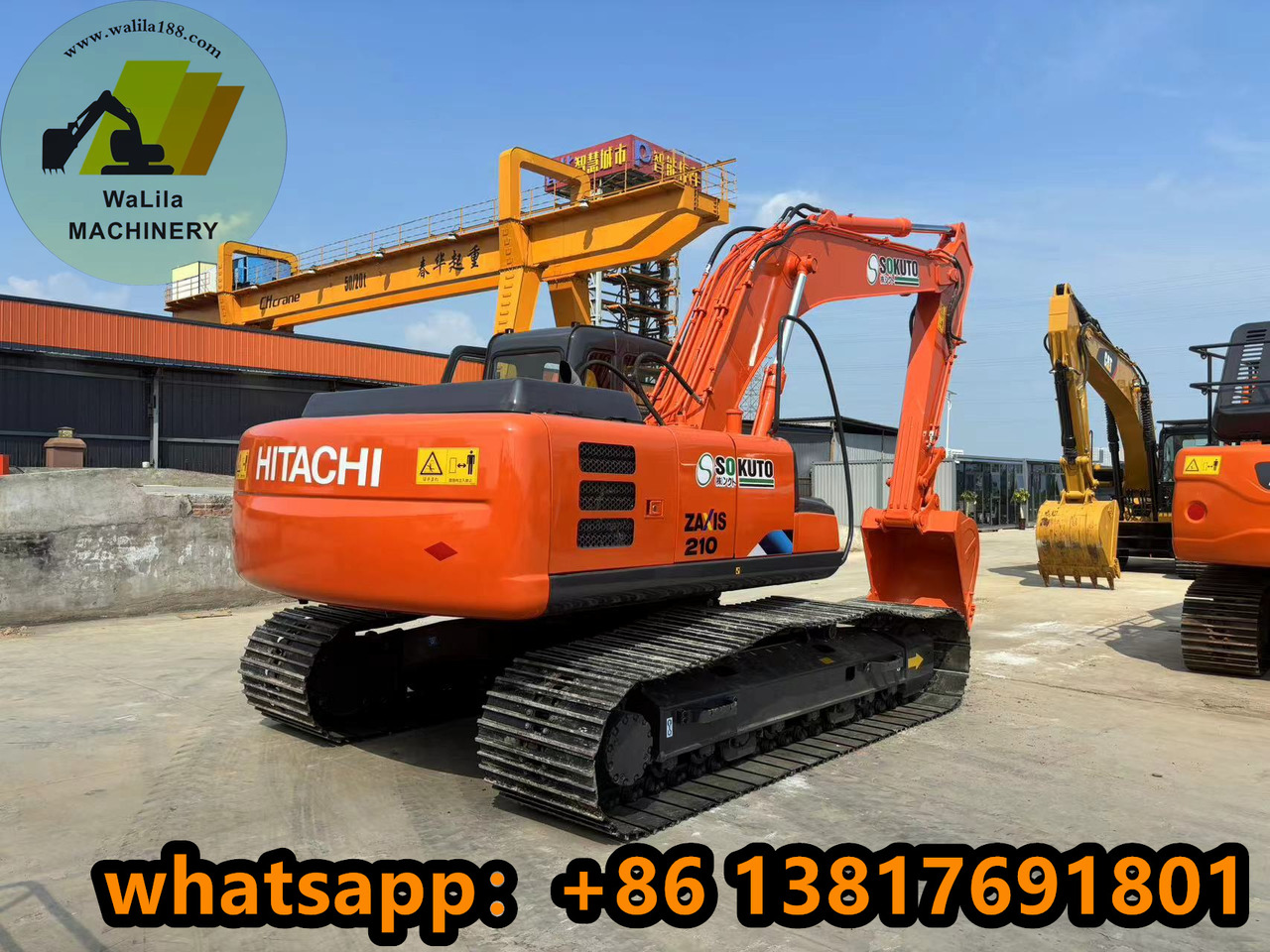 HITACHI Hitachi 210-3G Direct Injection Excavator - Crawler excavator: picture 2 HITACHI Hitachi 210-3G Direct Injection Excavator - Crawler excavator: picture 2