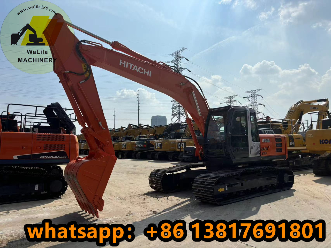 HITACHI Hitachi 210-3G Direct Injection Excavator - Crawler excavator: picture 3 HITACHI Hitachi 210-3G Direct Injection Excavator - Crawler excavator: picture 3