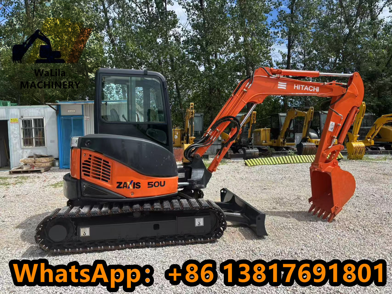 HITACHI ZX50 - Mini excavator: picture 1 HITACHI ZX50 - Mini excavator: picture 1