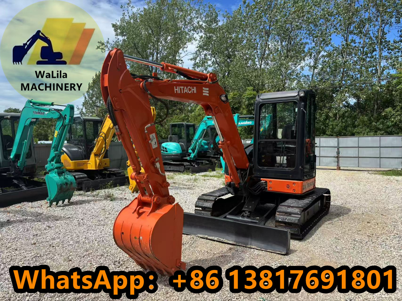 HITACHI Zx50 - Mini excavator: picture 2 HITACHI Zx50 - Mini excavator: picture 2