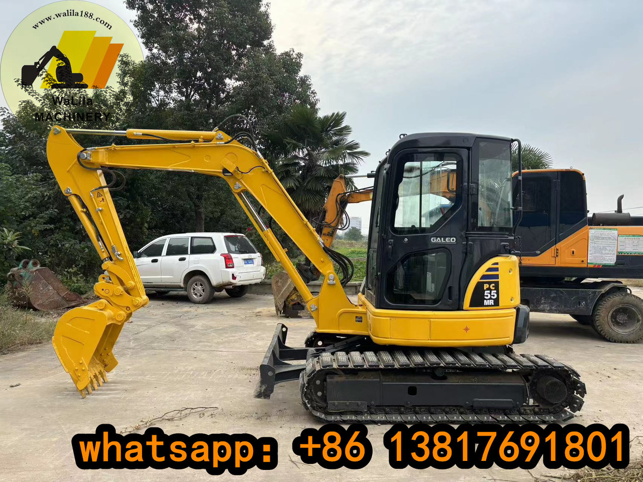 Mini excavator KOMATSU PC 55 MR-3: picture 6