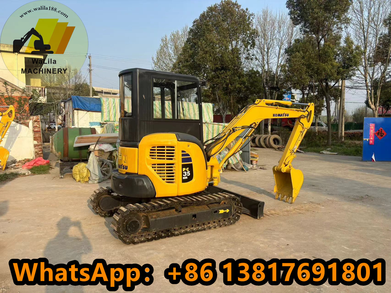 KOMATSU PC35MR - Mini excavator: picture 3 KOMATSU PC35MR - Mini excavator: picture 3