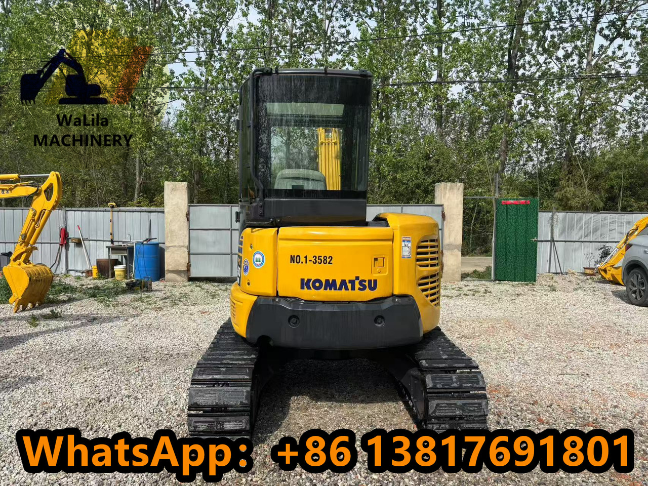KOMATSU PC50-3 - Mini excavator: picture 3 KOMATSU PC50-3 - Mini excavator: picture 3