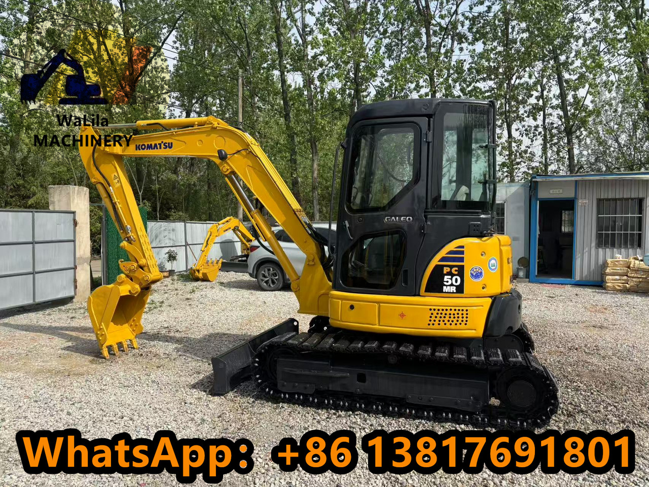 KOMATSU PC50 - Mini excavator: picture 1 KOMATSU PC50 - Mini excavator: picture 1