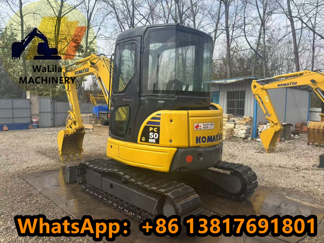 KOMATSU PC50MR-3 - Mini excavator: picture 5 KOMATSU PC50MR-3 - Mini excavator: picture 5