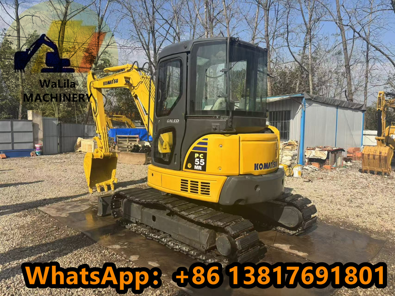 KOMATSU PC55MR - Mini excavator: picture 4 KOMATSU PC55MR - Mini excavator: picture 4