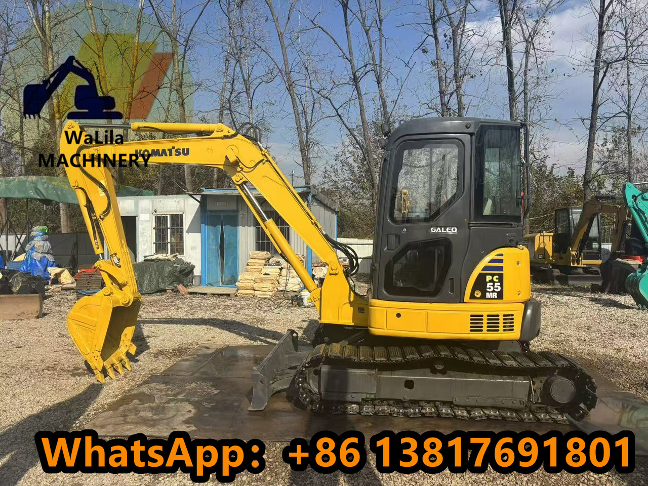 KOMATSU PC55MR - Mini excavator: picture 3 KOMATSU PC55MR - Mini excavator: picture 3