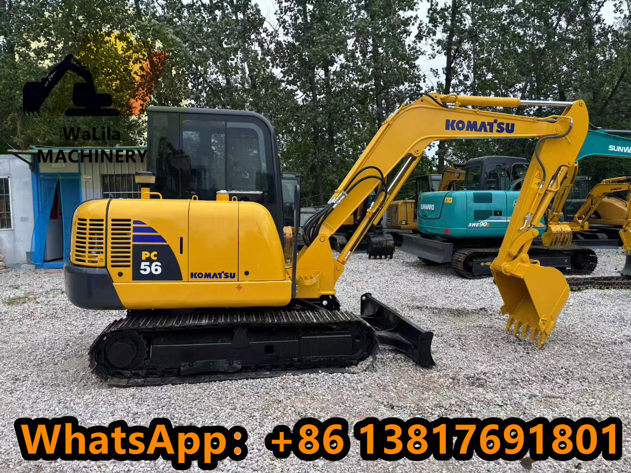 KOMATSU PC56 - Mini excavator: picture 5 KOMATSU PC56 - Mini excavator: picture 5