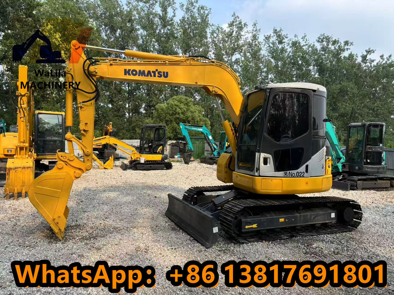 Mini excavator KOMATSU PC78-6US: picture 8