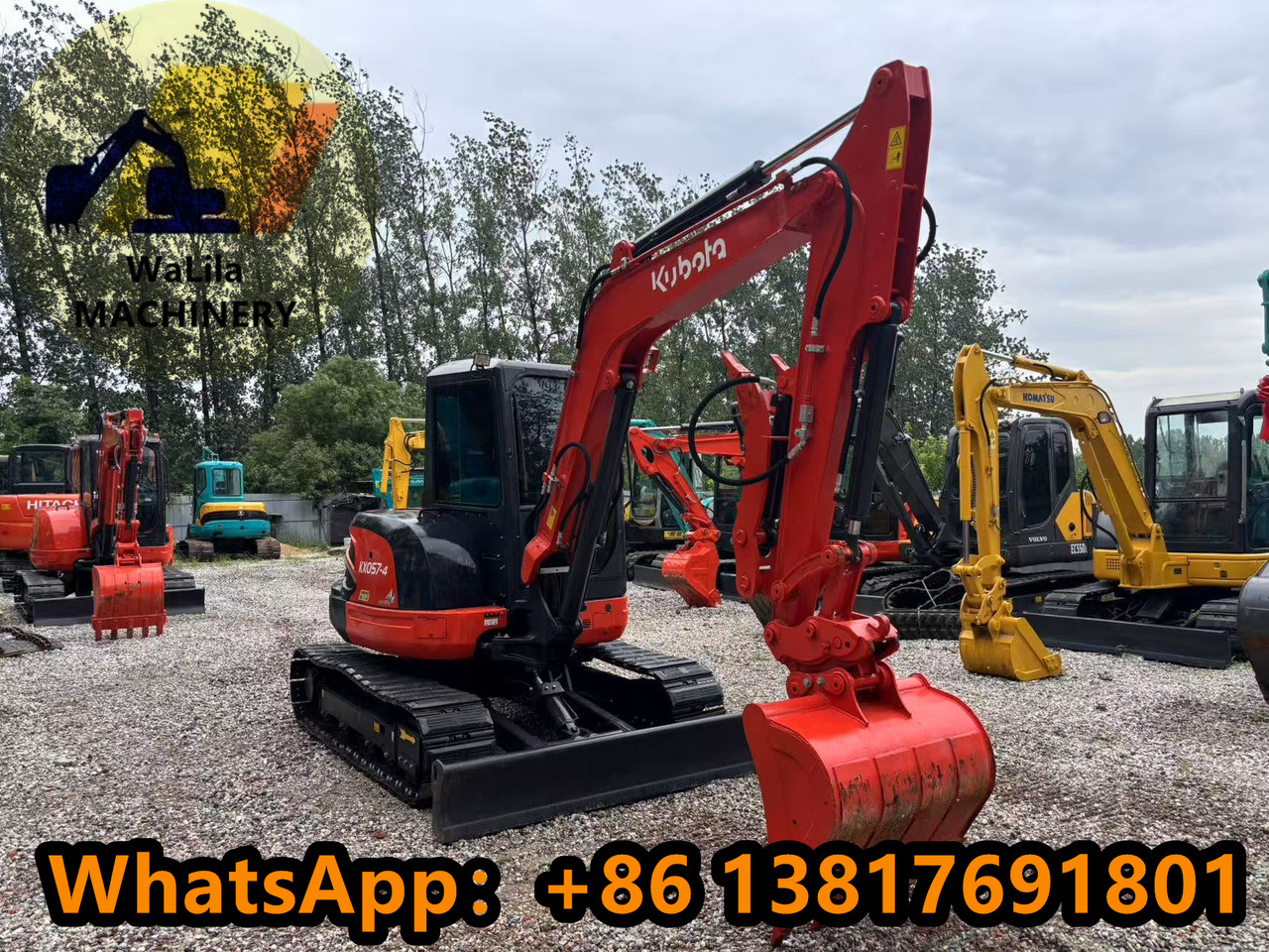 KUBOTA KX057-4 - Mini excavator: picture 4 KUBOTA KX057-4 - Mini excavator: picture 4