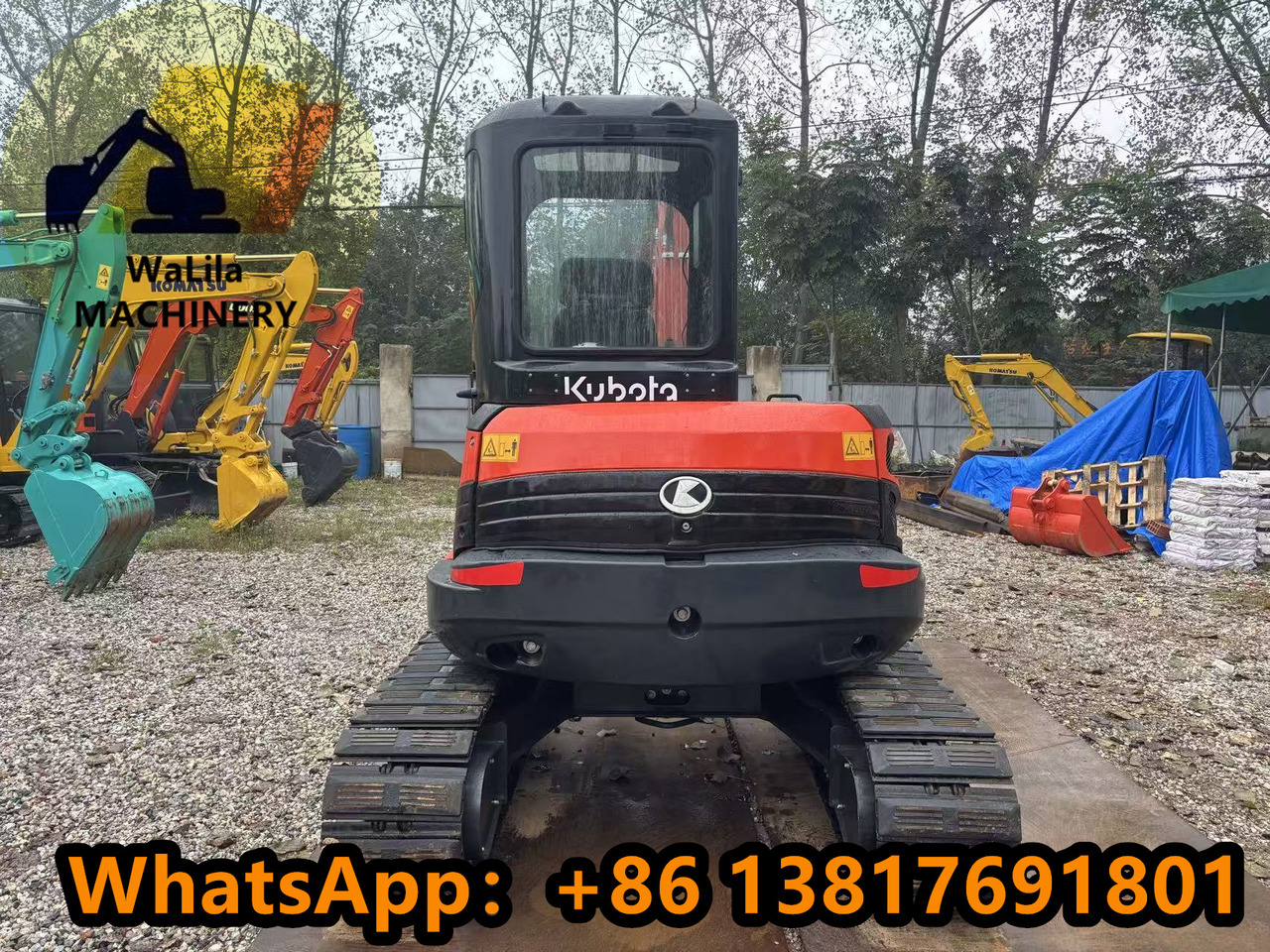 KUBOTA KX057-4 - Mini excavator: picture 4 KUBOTA KX057-4 - Mini excavator: picture 4