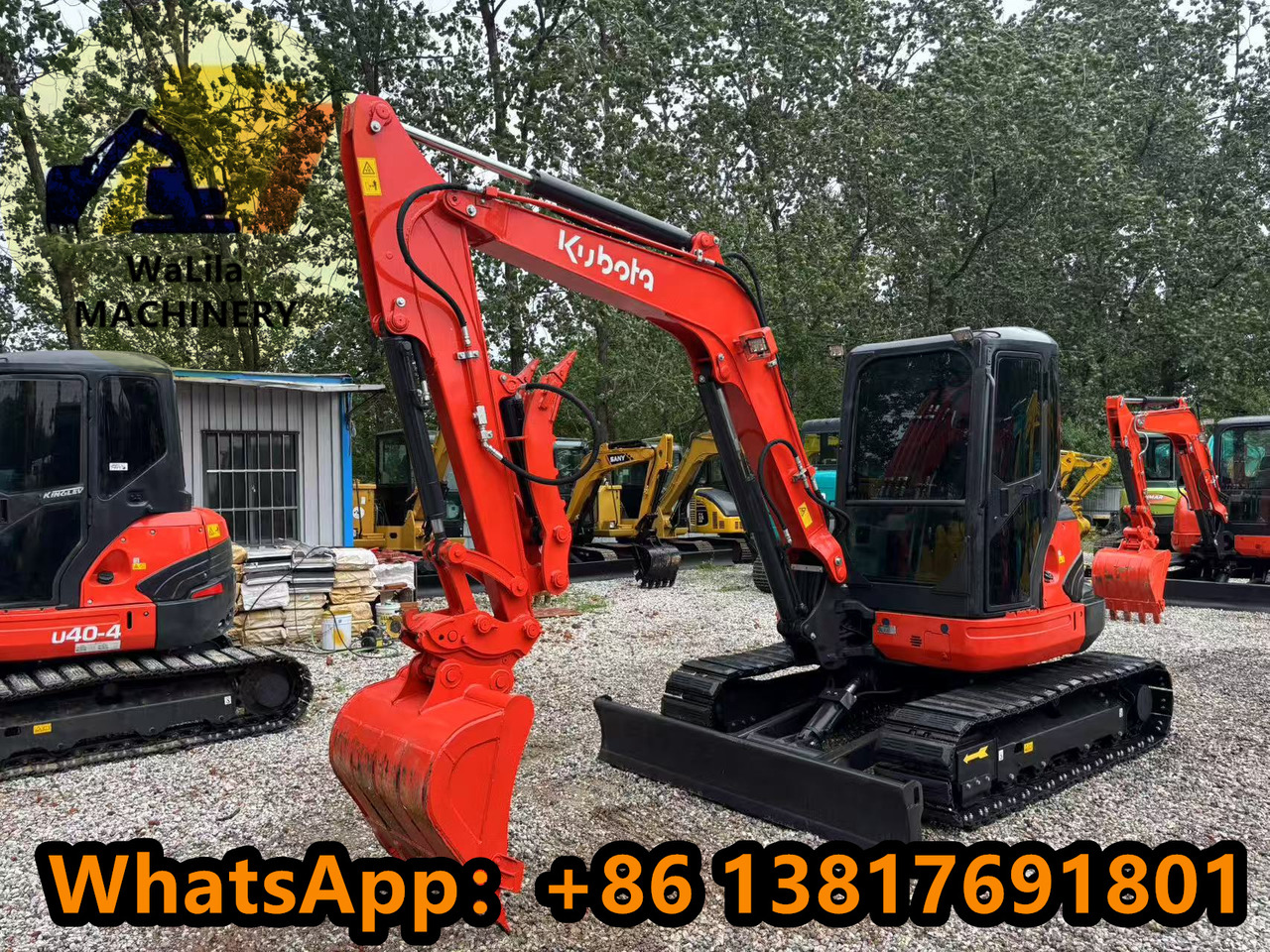 KUBOTA KX057-4 - Mini excavator: picture 3 KUBOTA KX057-4 - Mini excavator: picture 3