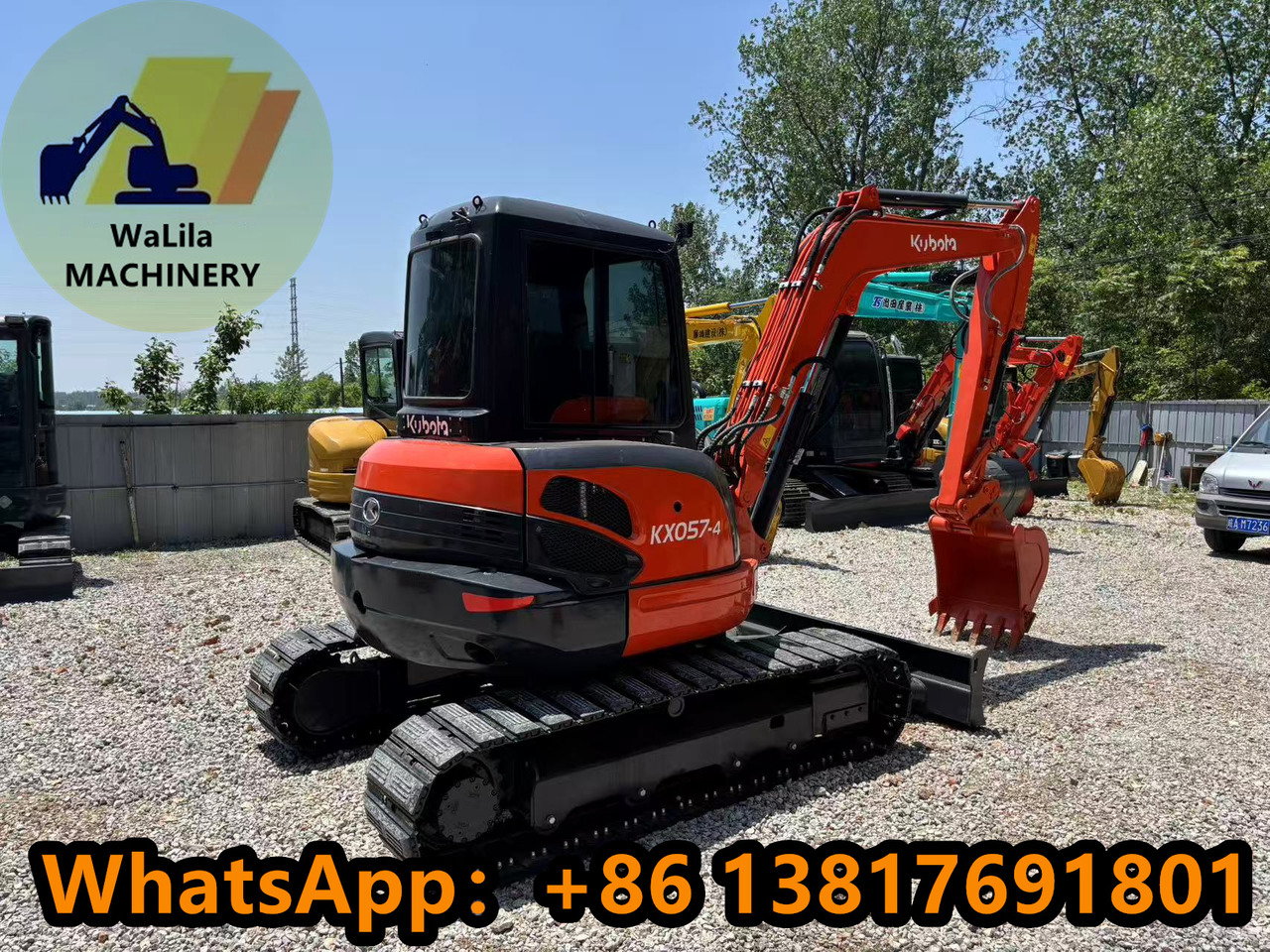 KUBOTA KX057-4 - Mini excavator: picture 5 KUBOTA KX057-4 - Mini excavator: picture 5
