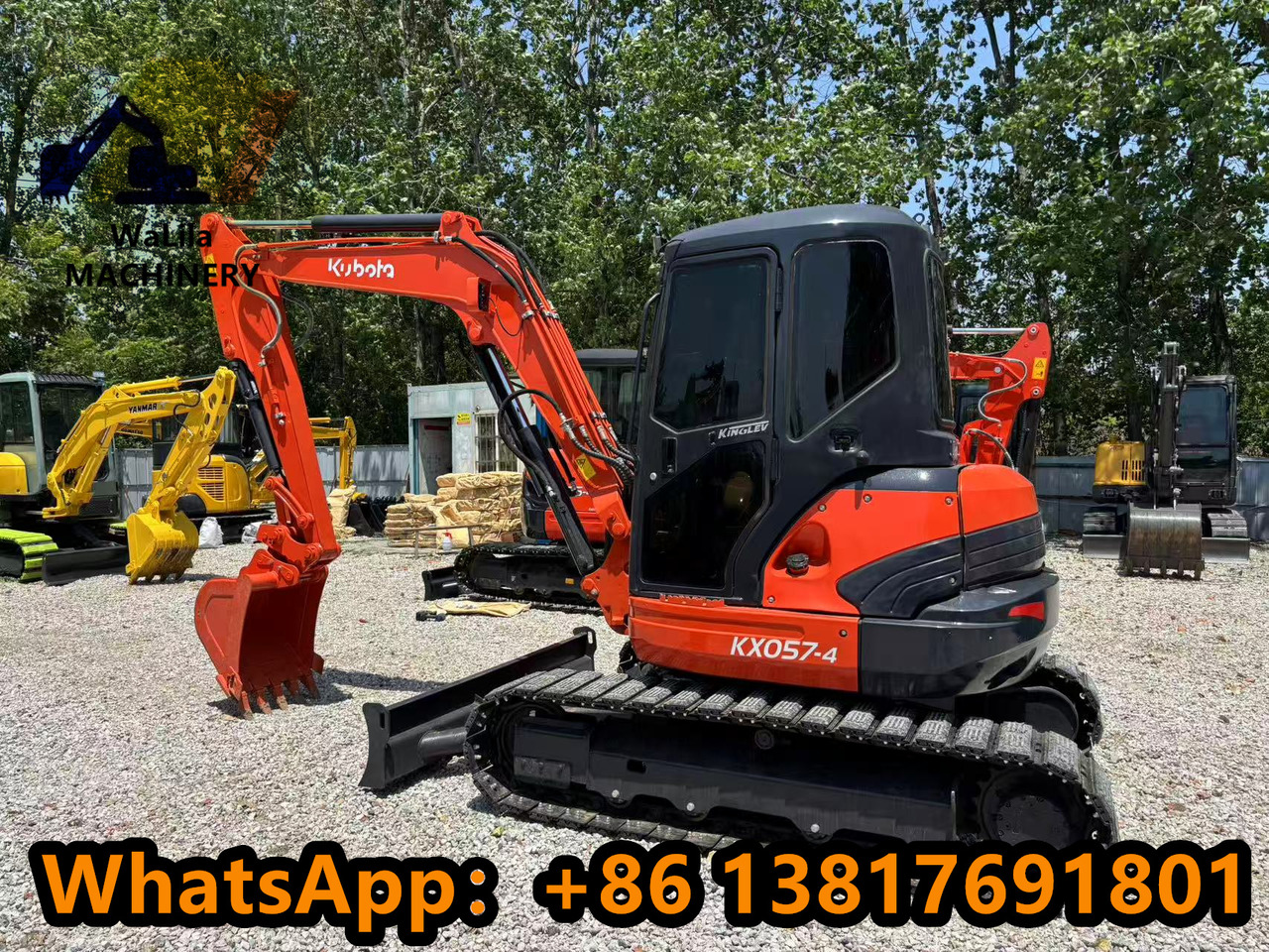 KUBOTA KX057 - Mini excavator: picture 1 KUBOTA KX057 - Mini excavator: picture 1