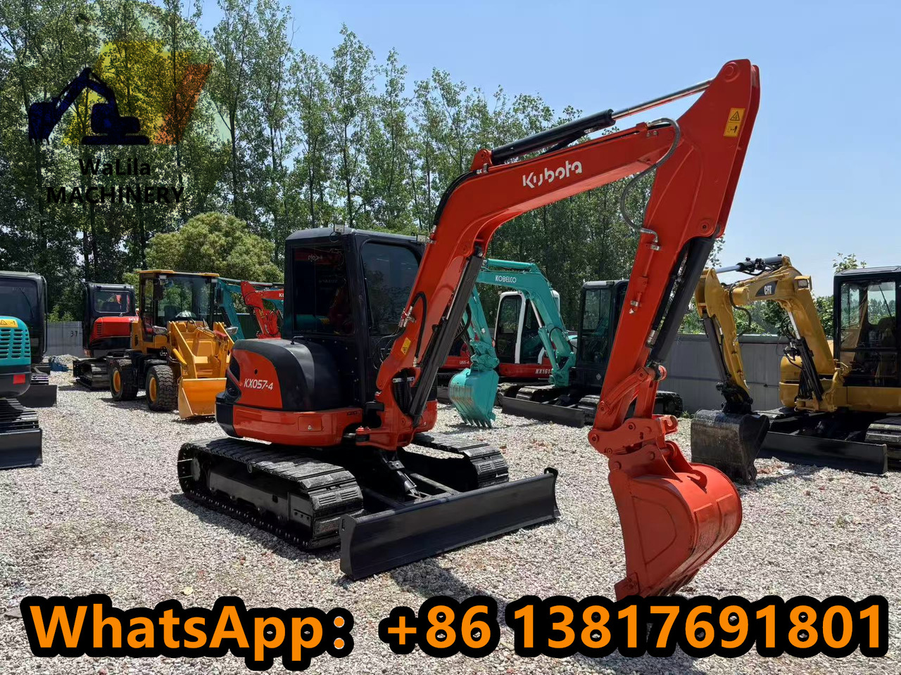 KUBOTA KX057 - Mini excavator: picture 3 KUBOTA KX057 - Mini excavator: picture 3