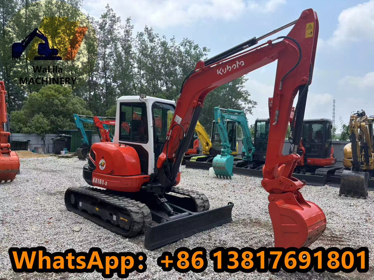 KUBOTA KX161 - Mini excavator: picture 3 KUBOTA KX161 - Mini excavator: picture 3