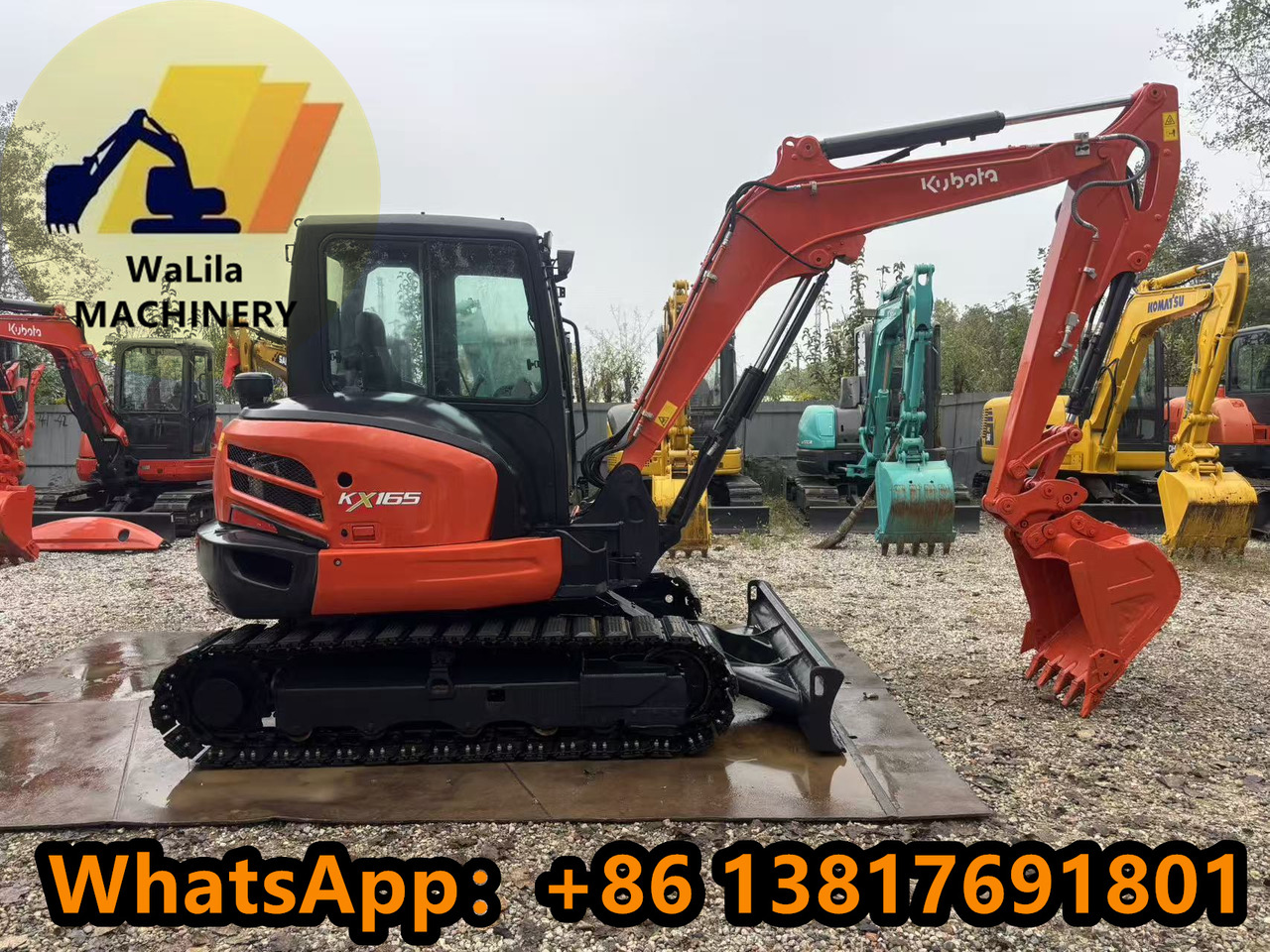 KUBOTA KX165-5 - Mini excavator: picture 1 KUBOTA KX165-5 - Mini excavator: picture 1