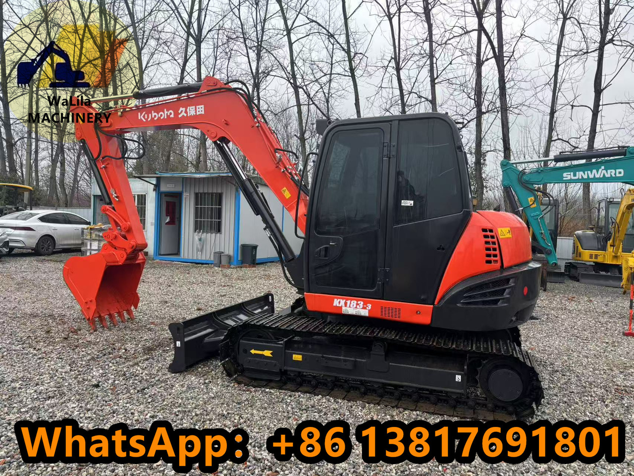 KUBOTA KX183 - Mini excavator: picture 2 KUBOTA KX183 - Mini excavator: picture 2