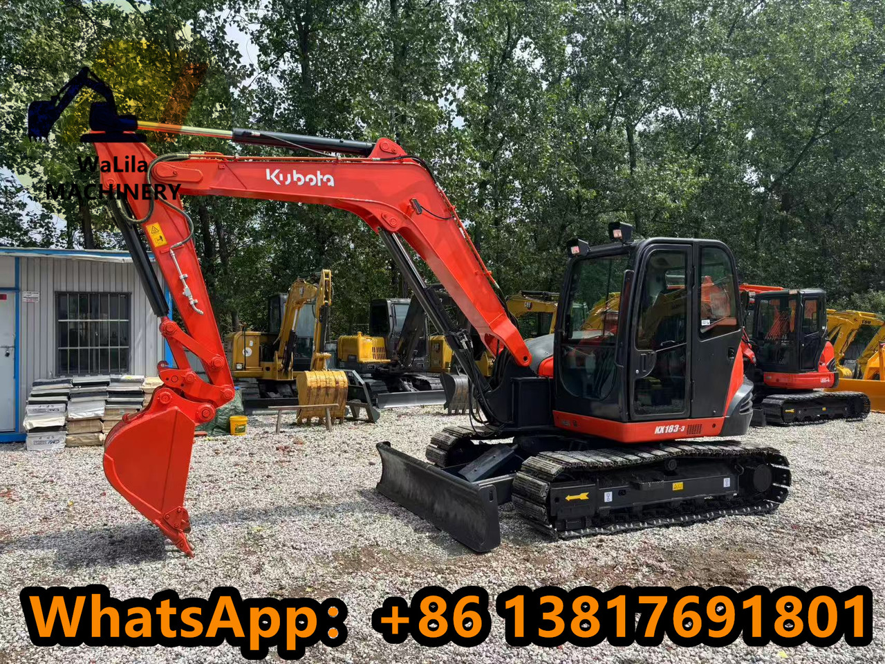 KUBOTA KX183 - Mini excavator: picture 3 KUBOTA KX183 - Mini excavator: picture 3