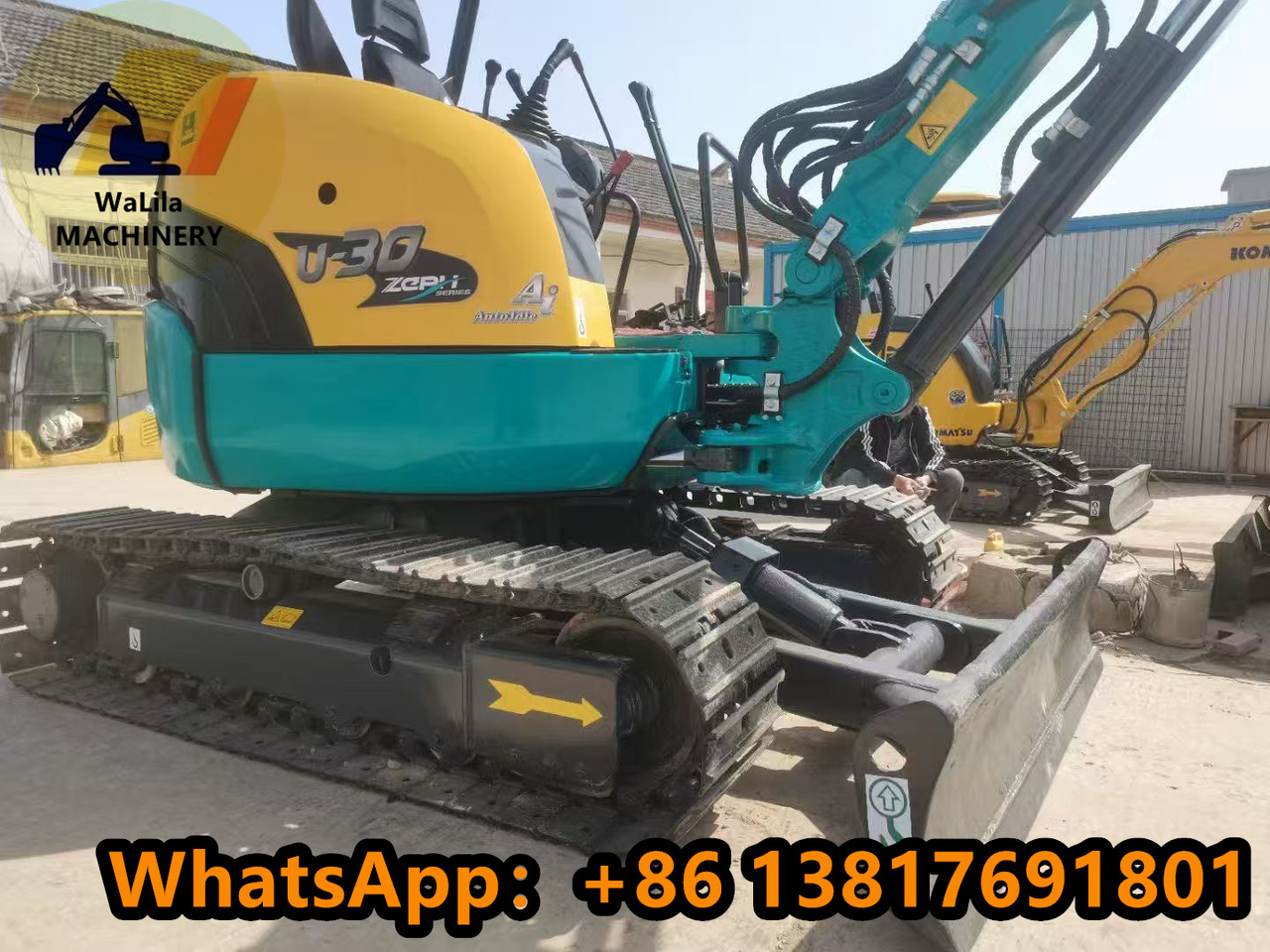 KUBOTA U30 - Mini excavator: picture 3 KUBOTA U30 - Mini excavator: picture 3