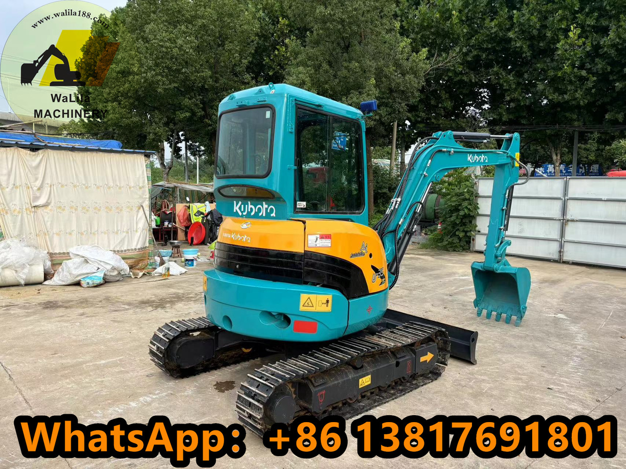 KUBOTA U35 - Mini excavator: picture 5 KUBOTA U35 - Mini excavator: picture 5
