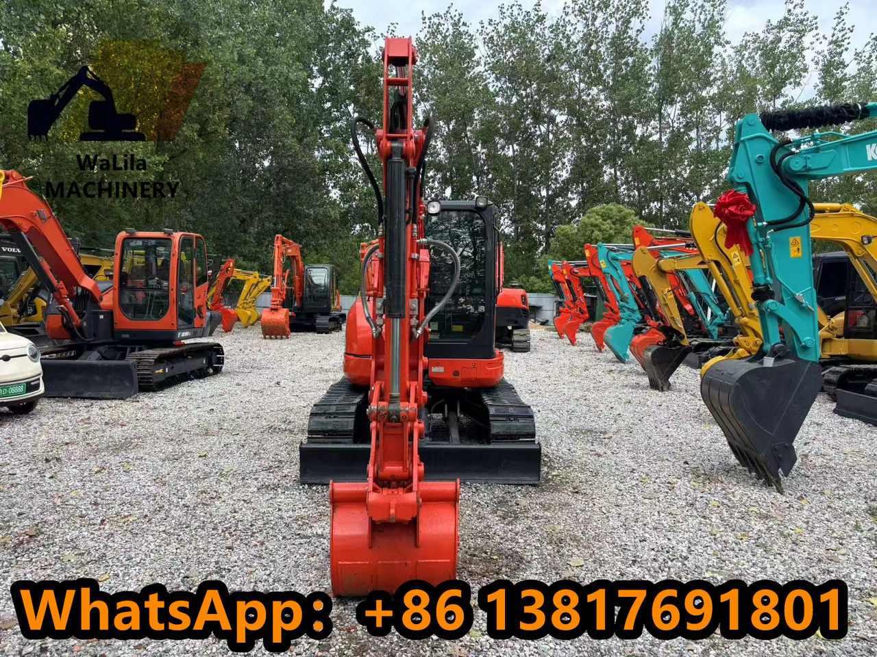 KUBOTA U55-4 - Mini excavator: picture 3 KUBOTA U55-4 - Mini excavator: picture 3
