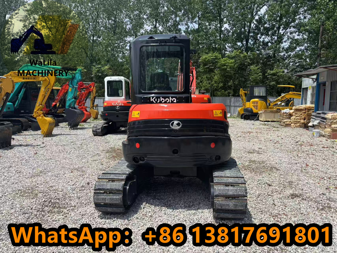 KUBOTA U55 - Mini excavator: picture 3 KUBOTA U55 - Mini excavator: picture 3