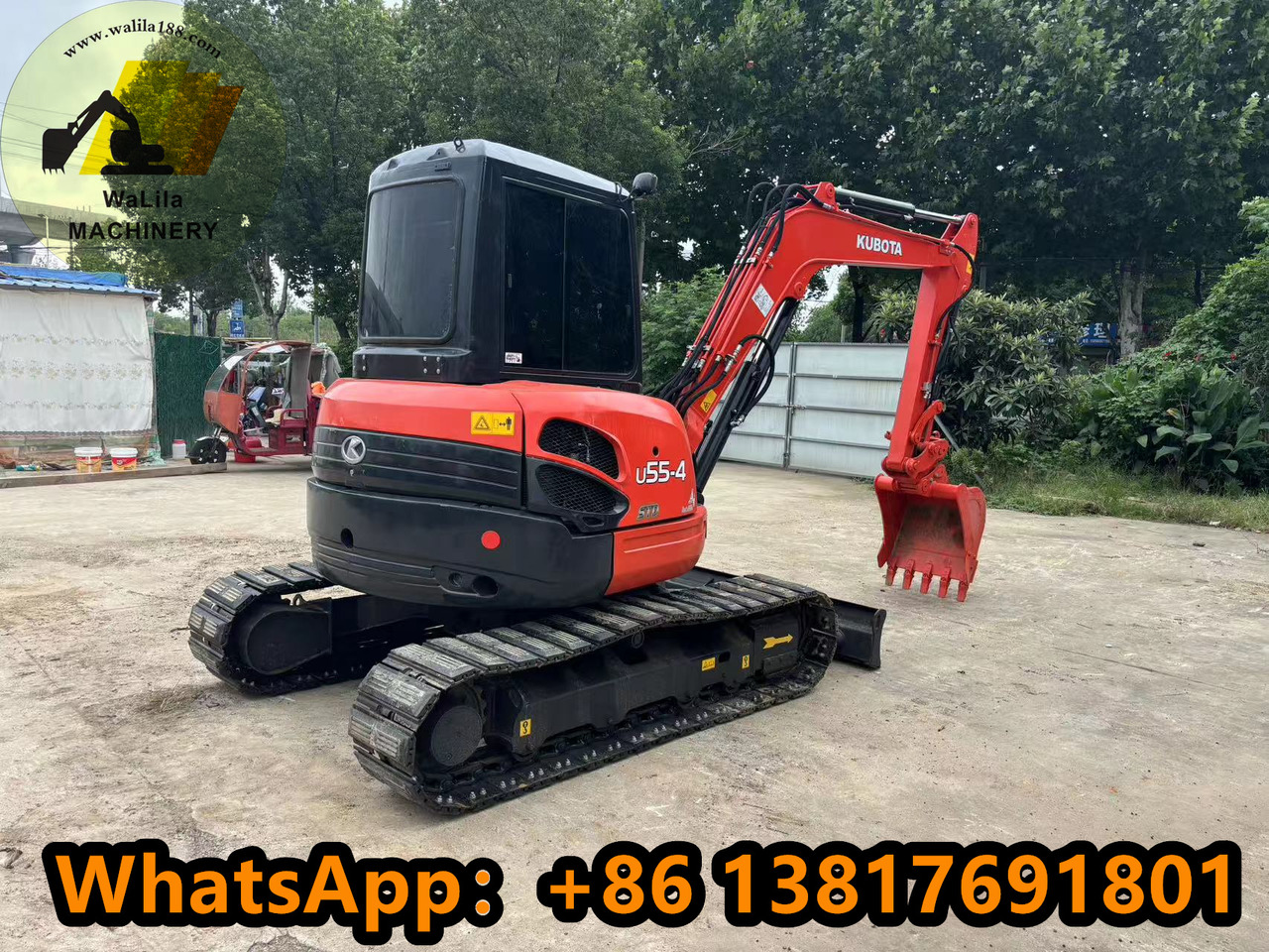 KUBOTA U55 - Mini excavator: picture 5 KUBOTA U55 - Mini excavator: picture 5
