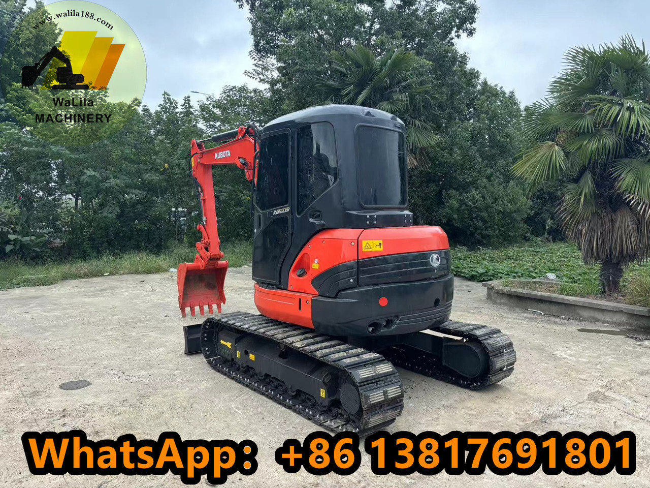 KUBOTA U55 - Mini excavator: picture 4 KUBOTA U55 - Mini excavator: picture 4