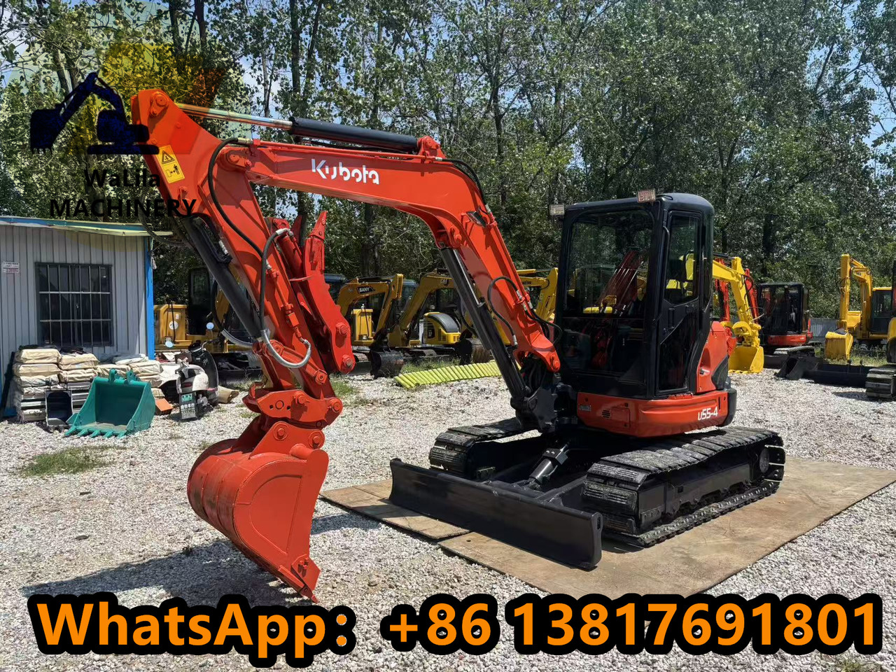 KUBOTA U55 Japanese imported excavator - Mini excavator: picture 3 KUBOTA U55 Japanese imported excavator - Mini excavator: picture 3