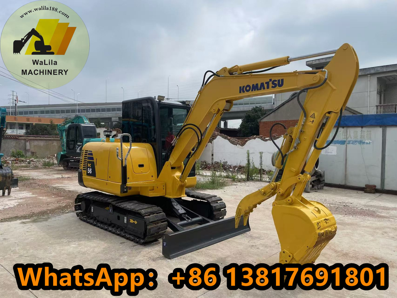 Mini excavator Komatsu PC 56-7 PC56-7: picture 9