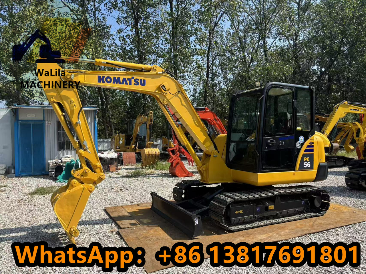 Komatsu PC 56-7 PC56-7 - Mini excavator: picture 1 Komatsu PC 56-7 PC56-7 - Mini excavator: picture 1