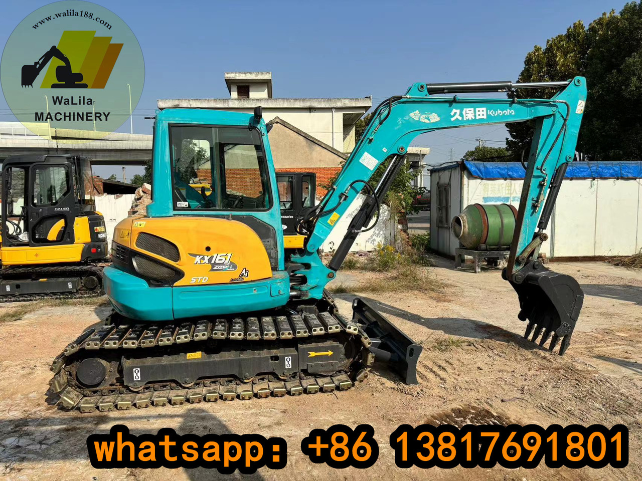 Kubota KX 161 KX161 KX155 KX163 - Mini excavator: picture 1 Kubota KX 161 KX161 KX155 KX163 - Mini excavator: picture 1