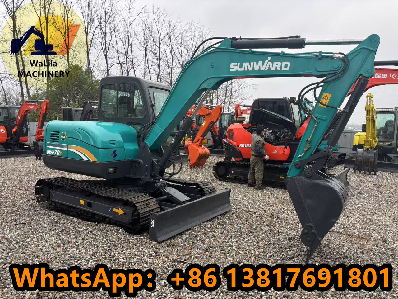 SUNWARD SWE70E - Mini excavator: picture 4 SUNWARD SWE70E - Mini excavator: picture 4