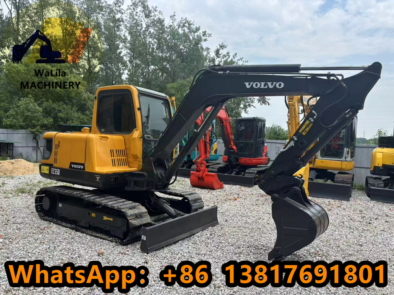VOLVO EC55 - Mini excavator: picture 4 VOLVO EC55 - Mini excavator: picture 4