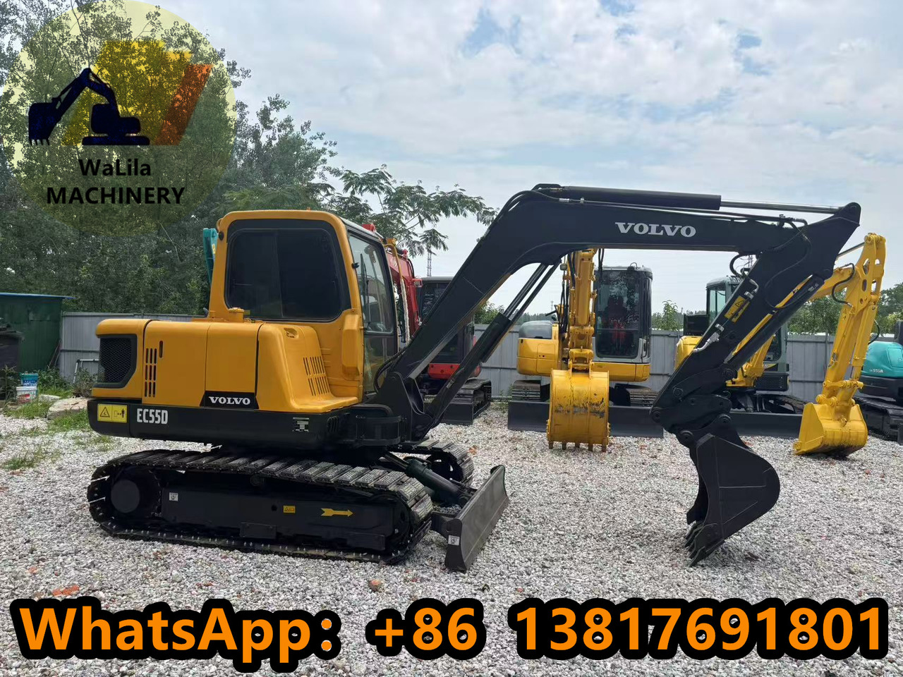 VOLVO EC55 - Mini excavator: picture 5 VOLVO EC55 - Mini excavator: picture 5