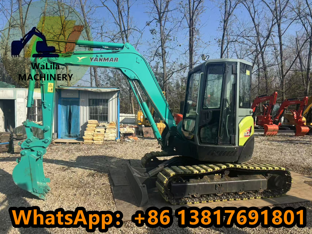YANMAR VIO40 - Mini excavator: picture 4 YANMAR VIO40 - Mini excavator: picture 4