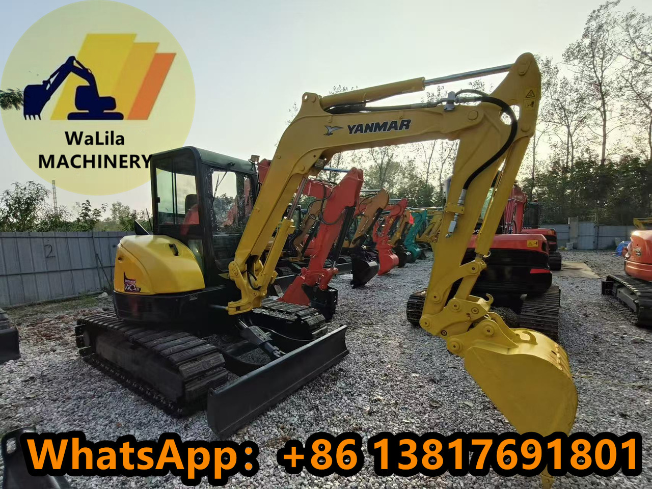 YANMAR VIO45 - Mini excavator: picture 3 YANMAR VIO45 - Mini excavator: picture 3