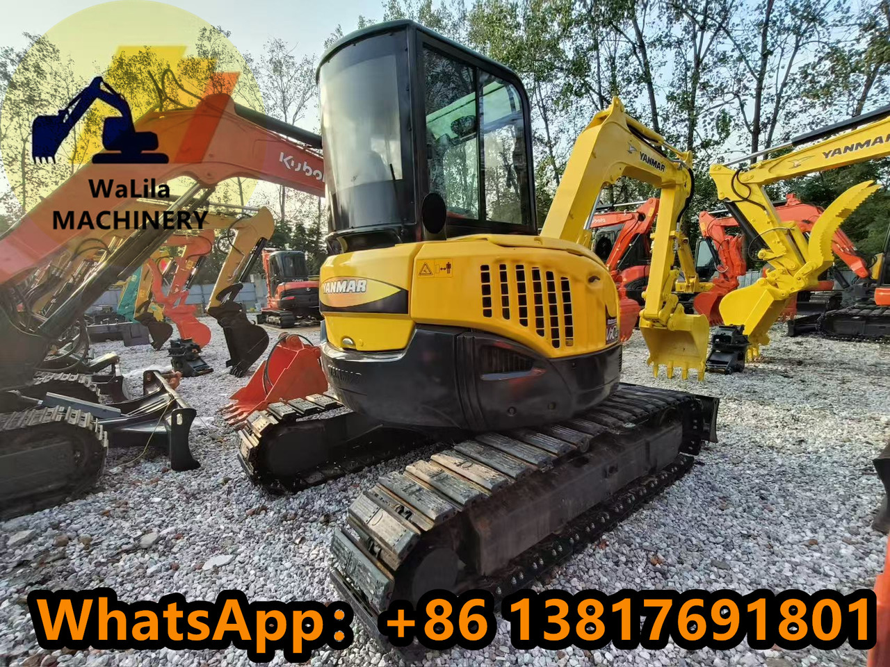 YANMAR VIO45 - Mini excavator: picture 3 YANMAR VIO45 - Mini excavator: picture 3