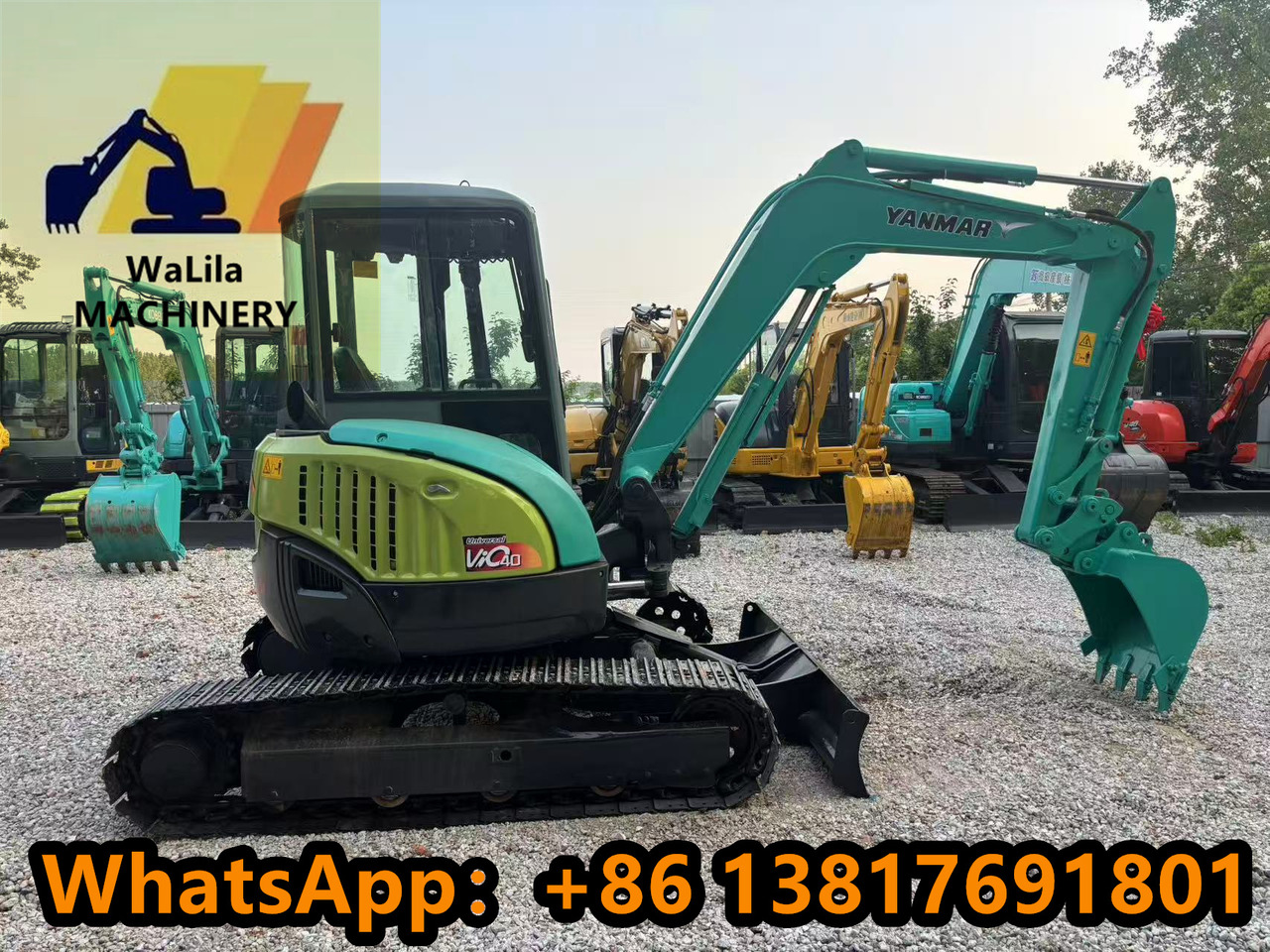 YANMAR vio40 - Mini excavator: picture 1 YANMAR vio40 - Mini excavator: picture 1