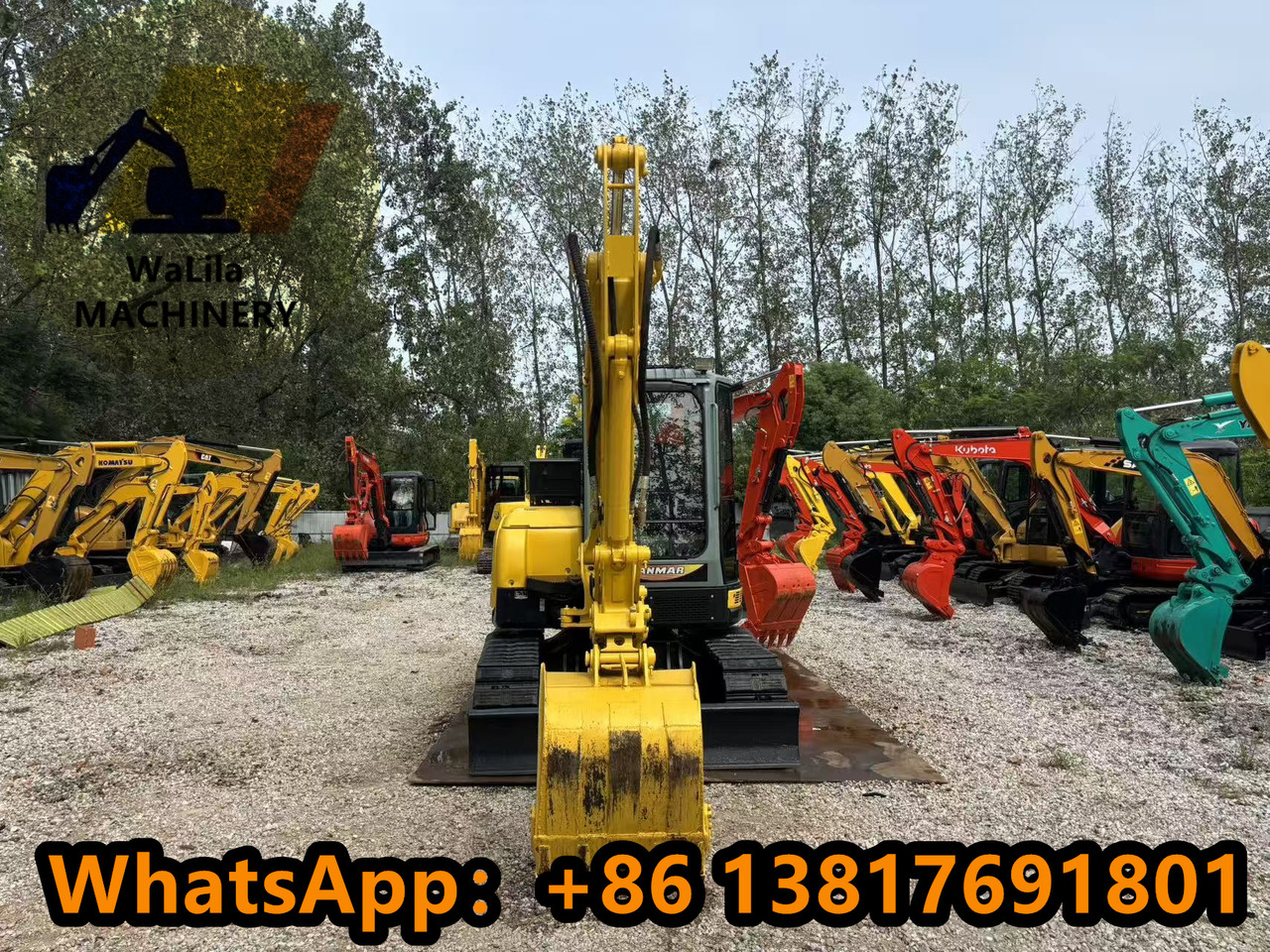 YANMAR vio55 - Mini excavator: picture 5 YANMAR vio55 - Mini excavator: picture 5