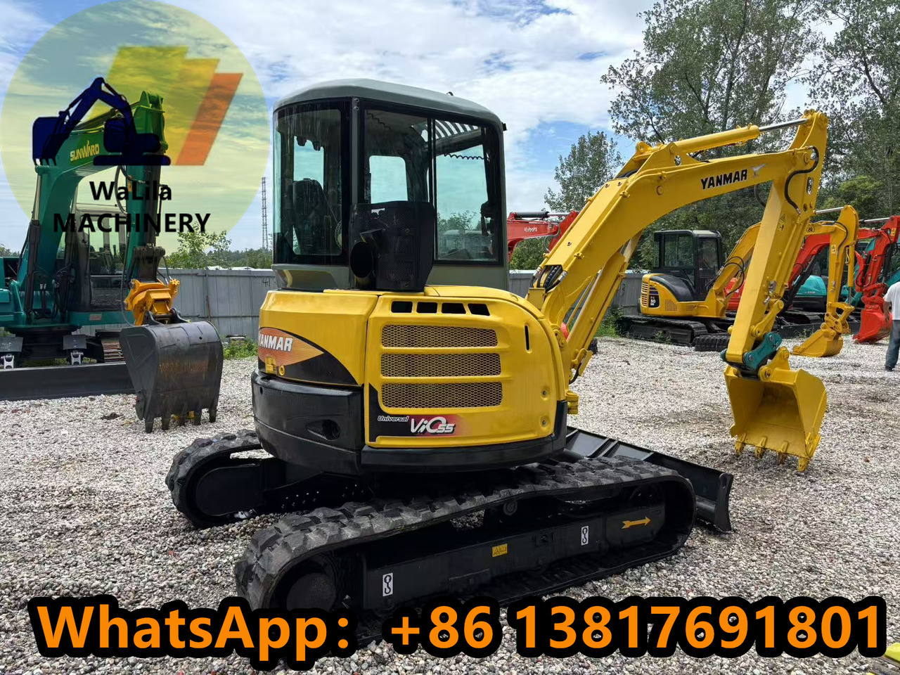 Yanmar Vio 55 Vio55 - Mini excavator: picture 2 Yanmar Vio 55 Vio55 - Mini excavator: picture 2