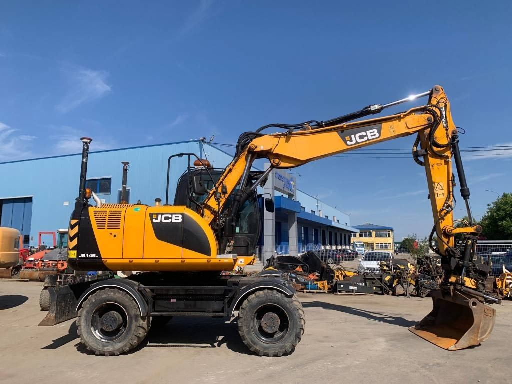 JCB JS 145 W+Engcon Rototilt+Sistem Laser 2D Leica Ico - Wheel excavator: picture 3 JCB JS 145 W+Engcon Rototilt+Sistem Laser 2D Leica Ico - Wheel excavator: picture 3