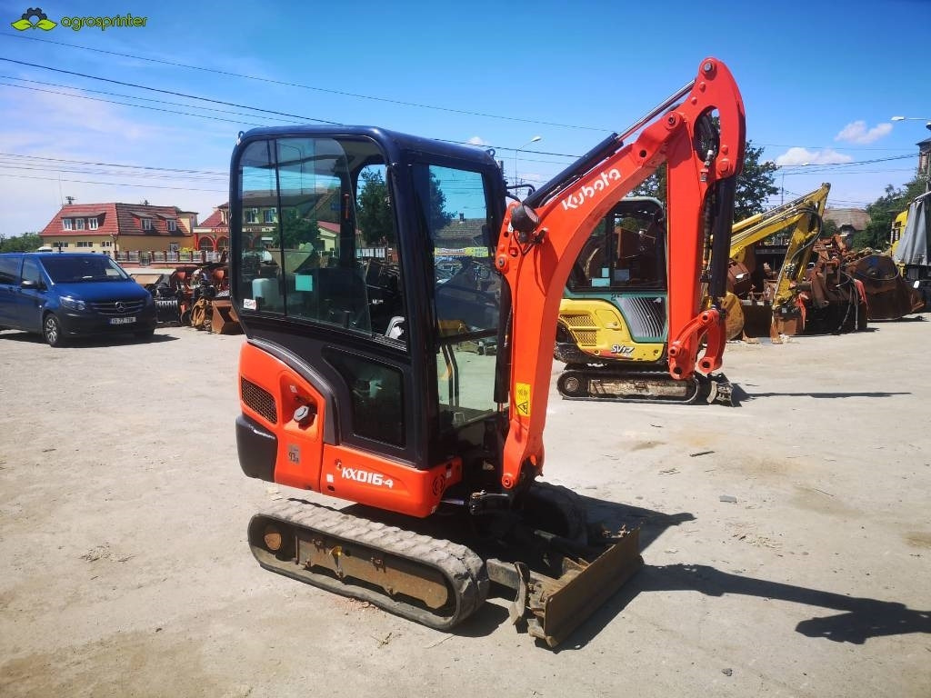 Kubota KX 016-4 - Mini excavator: picture 1 Kubota KX 016-4 - Mini excavator: picture 1