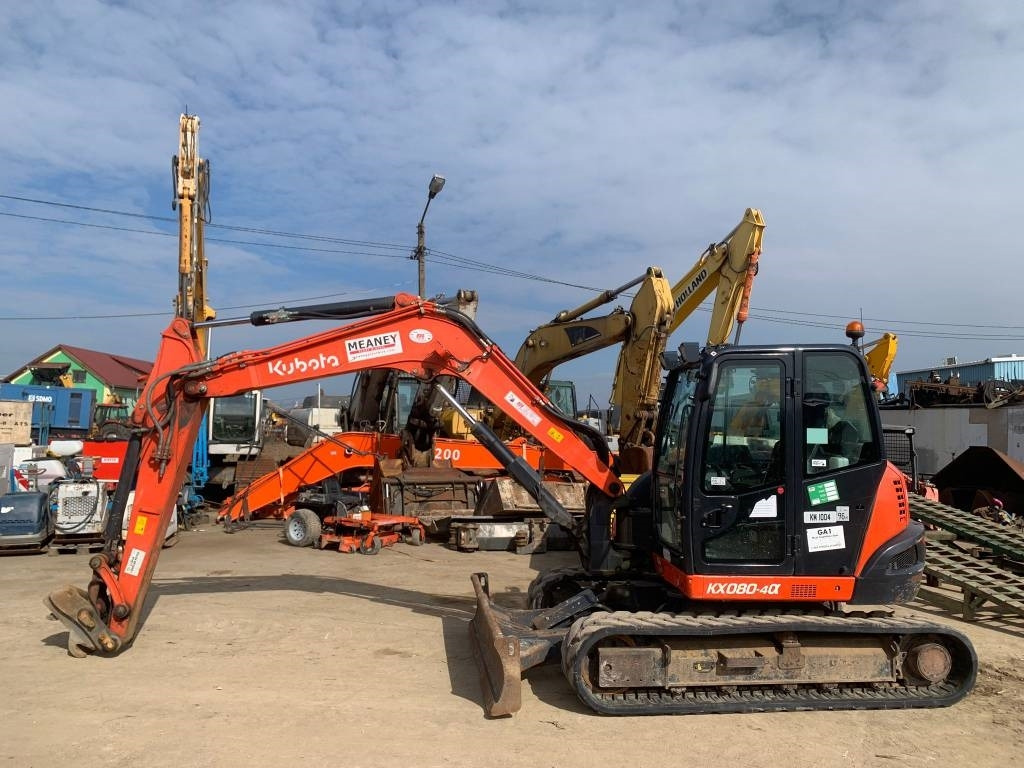 Kubota KX 080-4A - Mini excavator: picture 2 Kubota KX 080-4A - Mini excavator: picture 2