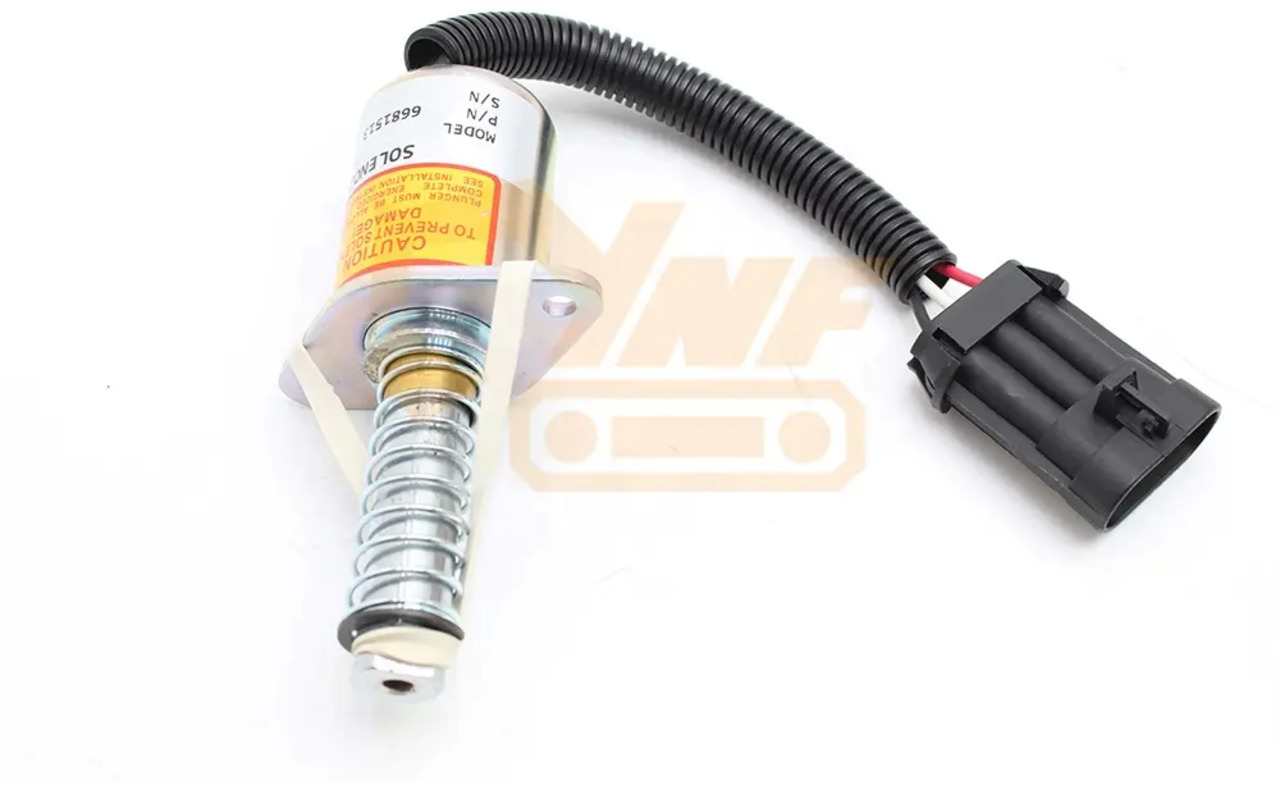 12V Shutoff Solenoid Valve 6690563 7136559 6681512 for Bobcat S70 S100 S130 S150 S160 S175 S185 S205 S220 S250 Loader Parts - Electrical system: picture 3 12V Shutoff Solenoid Valve 6690563 7136559 6681512 for Bobcat S70 S100 S130 S150 S160 S175 S185 S205 S220 S250 Loader Parts - Electrical system: picture 3