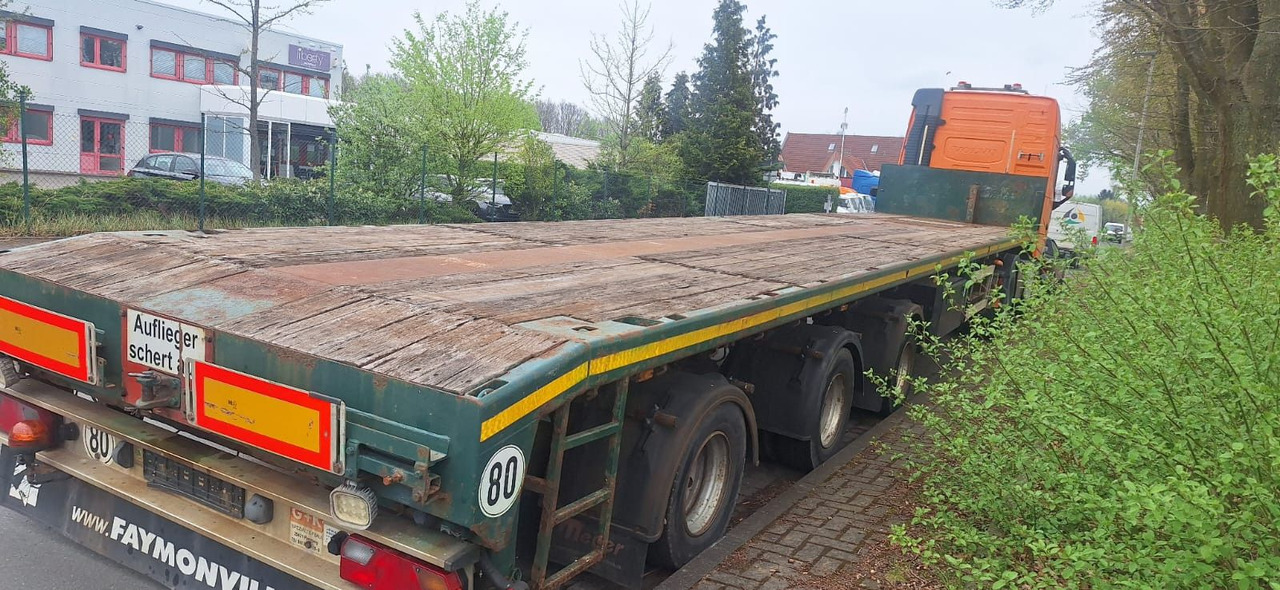 Faymonville Plattform SPZ-3AX - Dropside/ Flatbed semi-trailer: picture 3 Faymonville Plattform SPZ-3AX - Dropside/ Flatbed semi-trailer: picture 3