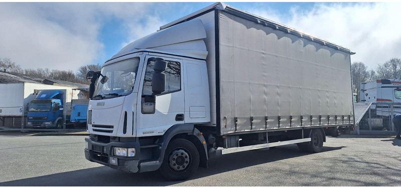 Iveco 120E22 Plane+Sp. G.Haus/Hochdach Klima LBW AHK - Curtainsider truck: picture 1 Iveco 120E22 Plane+Sp. G.Haus/Hochdach Klima LBW AHK - Curtainsider truck: picture 1